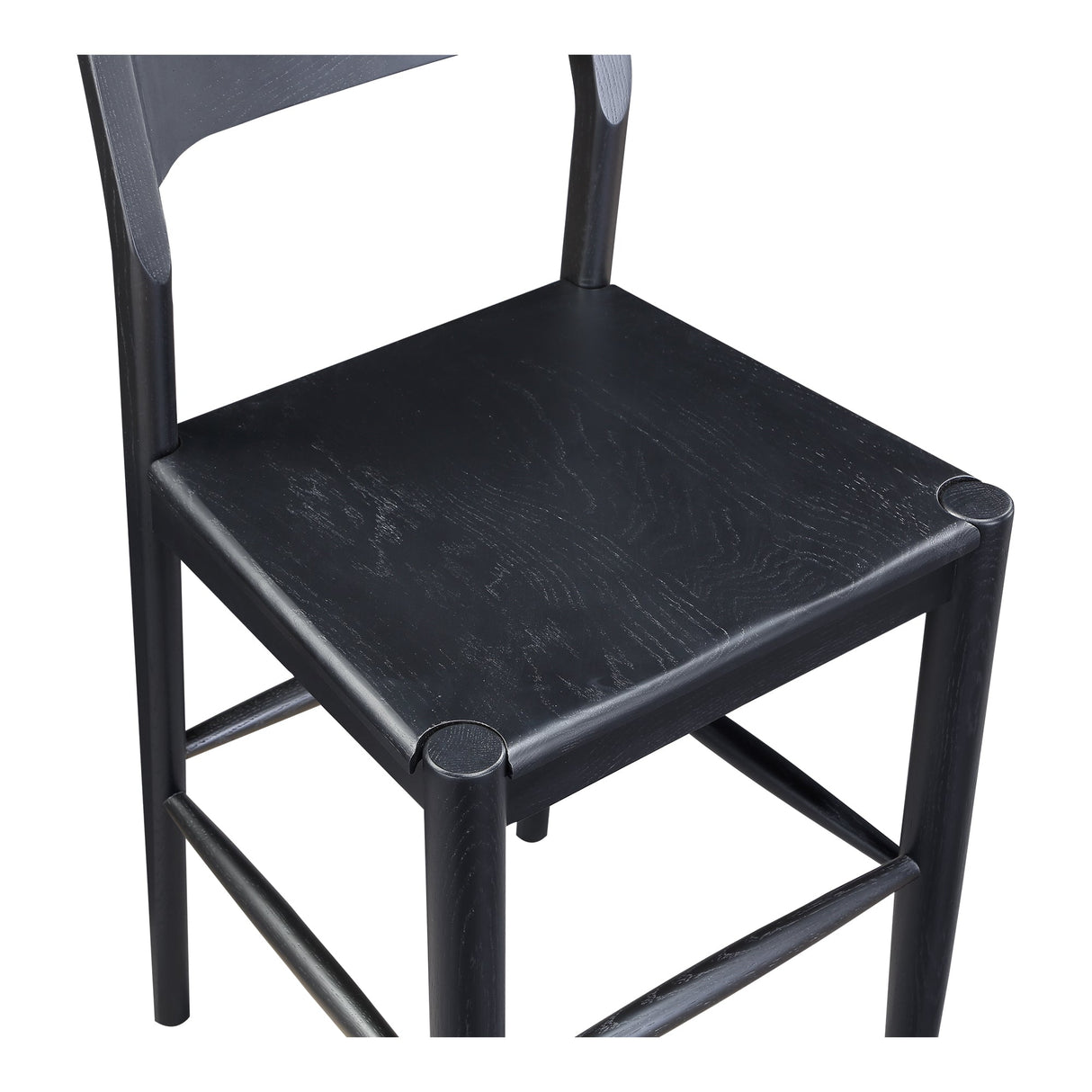 Owing Black Barstool by MOES at Eve Furniture
