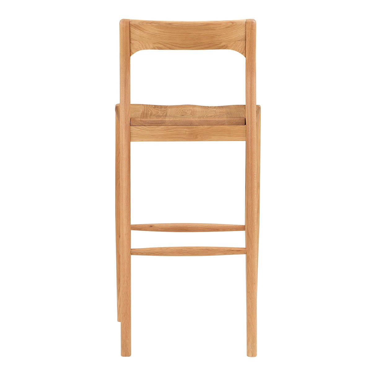 Owing Natural Oak Barstool by MOES at Eve Furniture