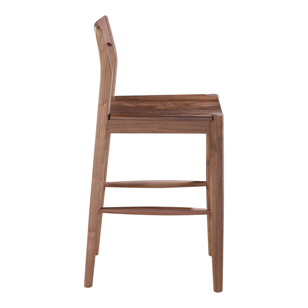 Owing Walnut Brown Counter Stool by MOES at Eve Furniture