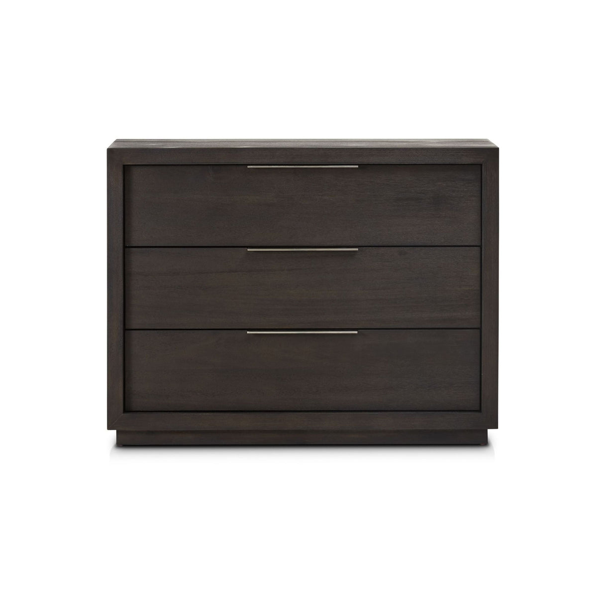 Oxford 3 Drawer Nightstand in Basalt Grey by Modus Furniture at Eve Furniture