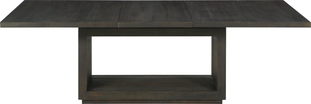Oxford Basalt Grey Rectangular Dining Table by Modus Furniture at Eve Furniture