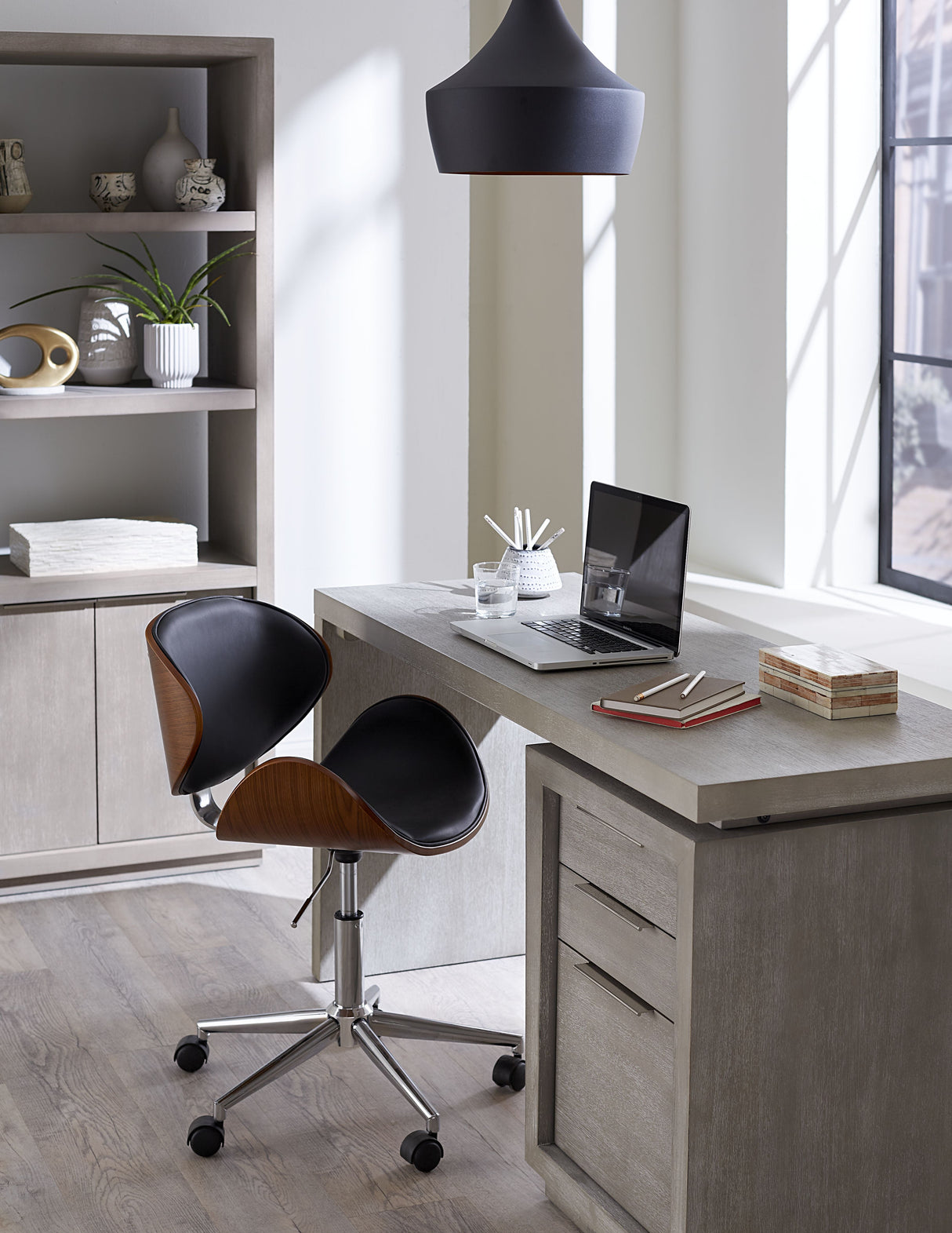 Oxford Bookshelf in Mineral by Modus Furniture at Eve Furniture