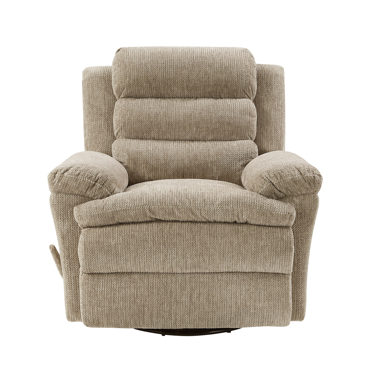 Oxford Brown Swivel Glider Reclining Chair