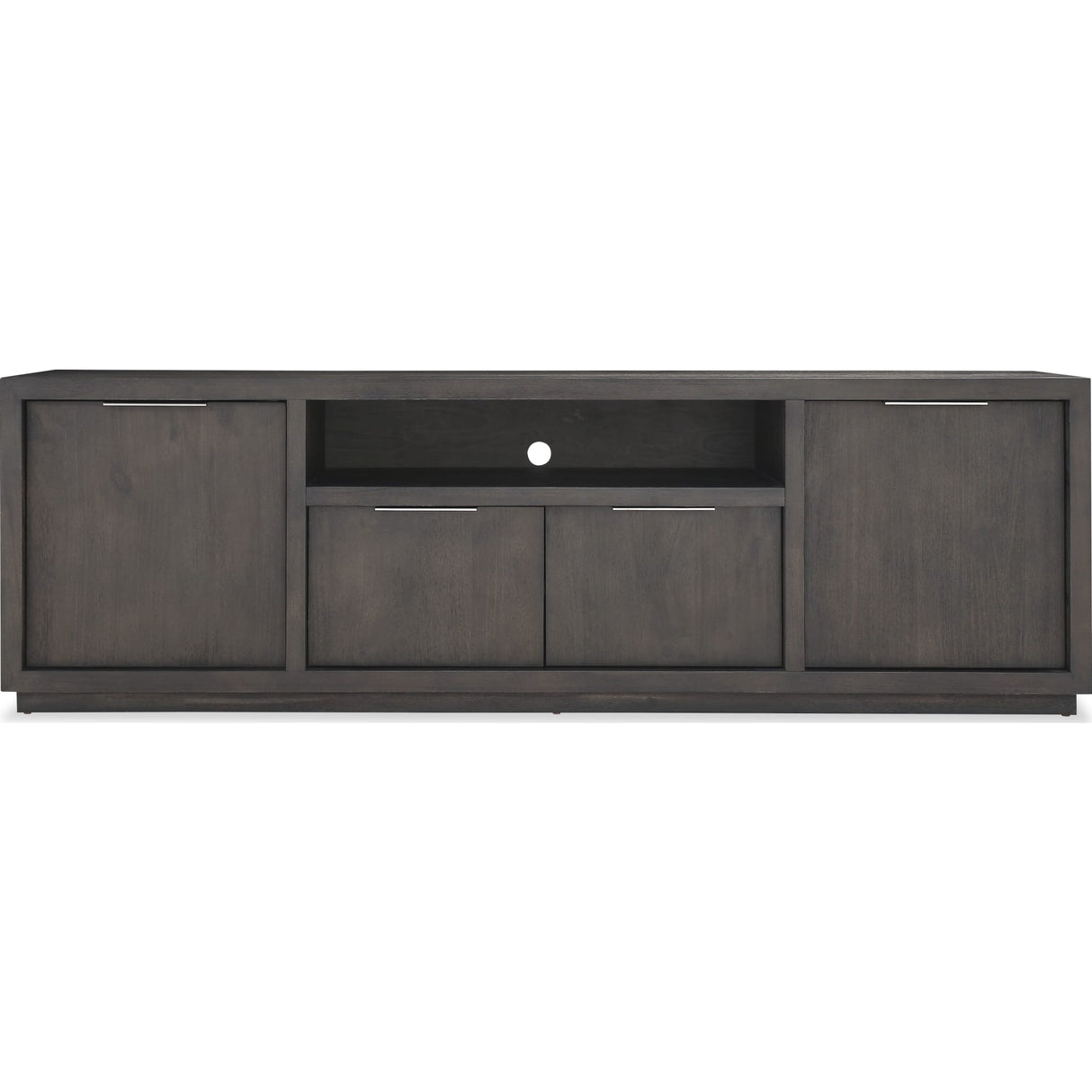 Oxford Entertainment Console 84W in Basalt Grey by Modus Furniture at Eve Furniture