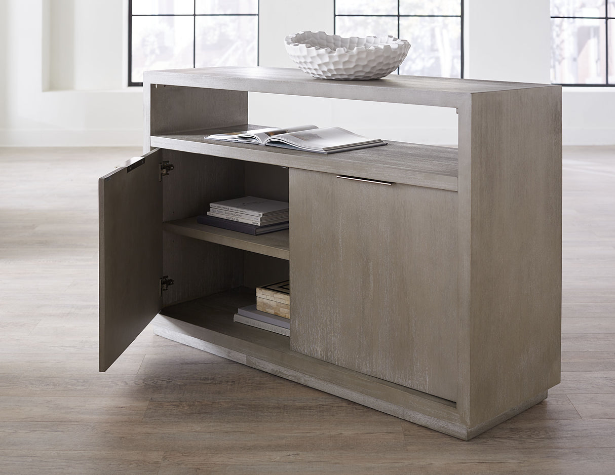Oxford Media Console 54 inch in Mineral by Modus Furniture at Eve Furniture
