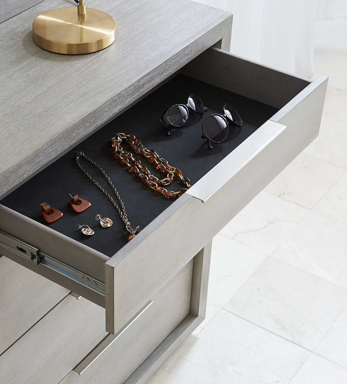 Oxford Six-Drawer Chest in Mineral by Modus Furniture at Eve Furniture