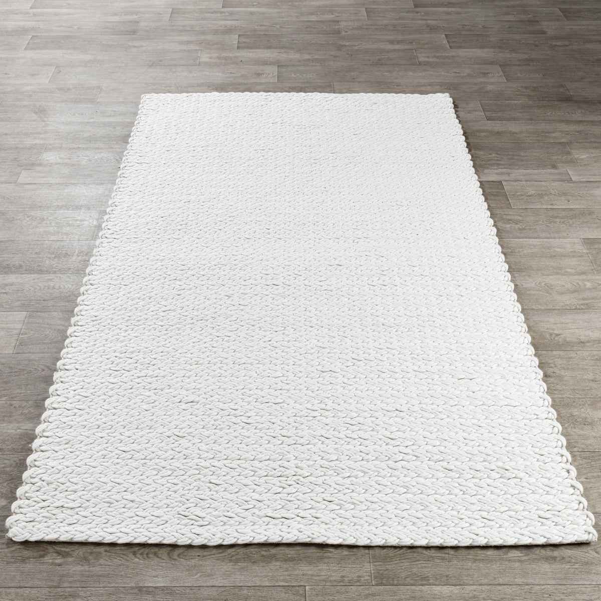 Oxnard Ivory Wool Rug by Classic Home at Eve Furniture