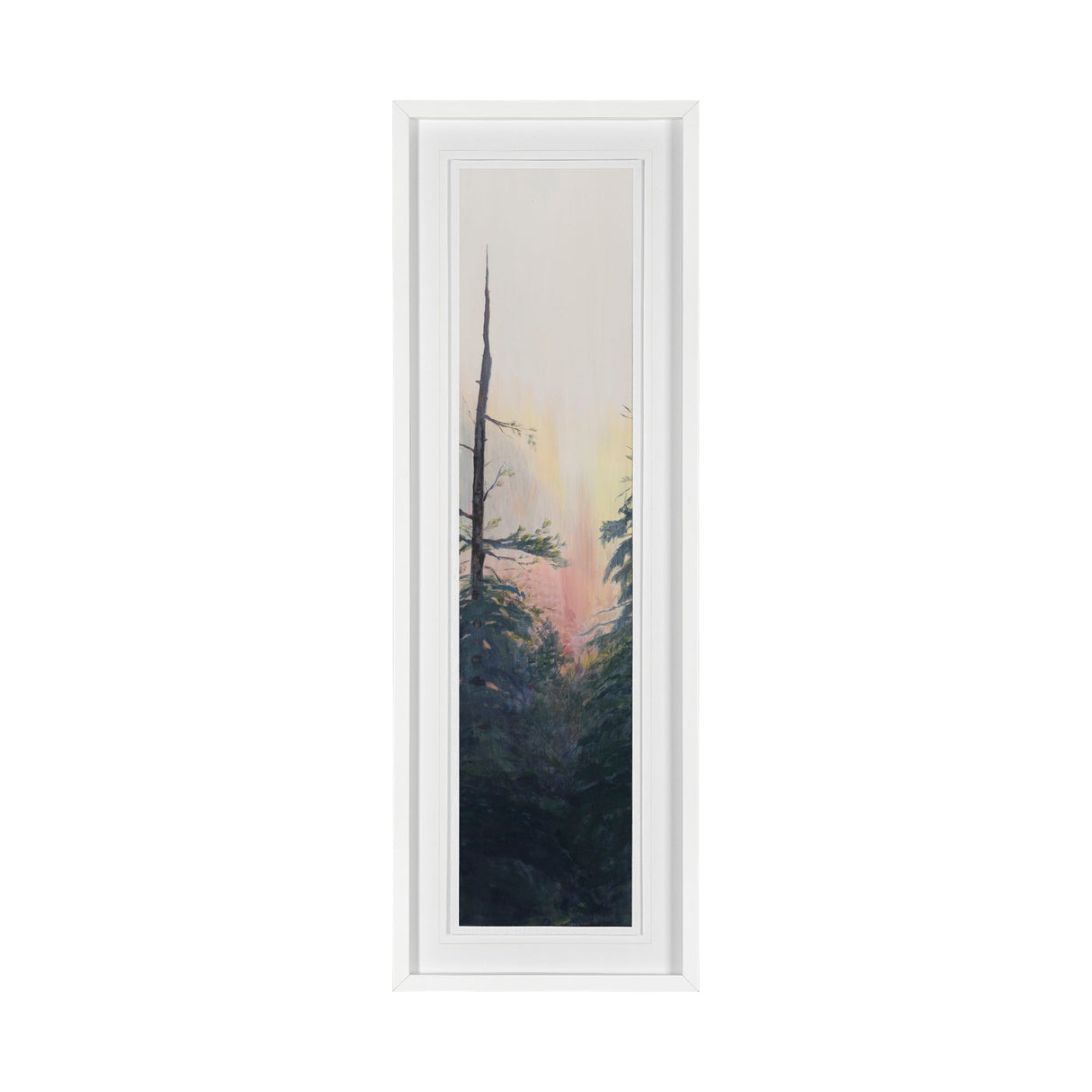 Pacific Northwest Panel V by Sandra Lafrate Hand Embellished Framed Art Print Matted under Glass by Mercana at Eve Furniture