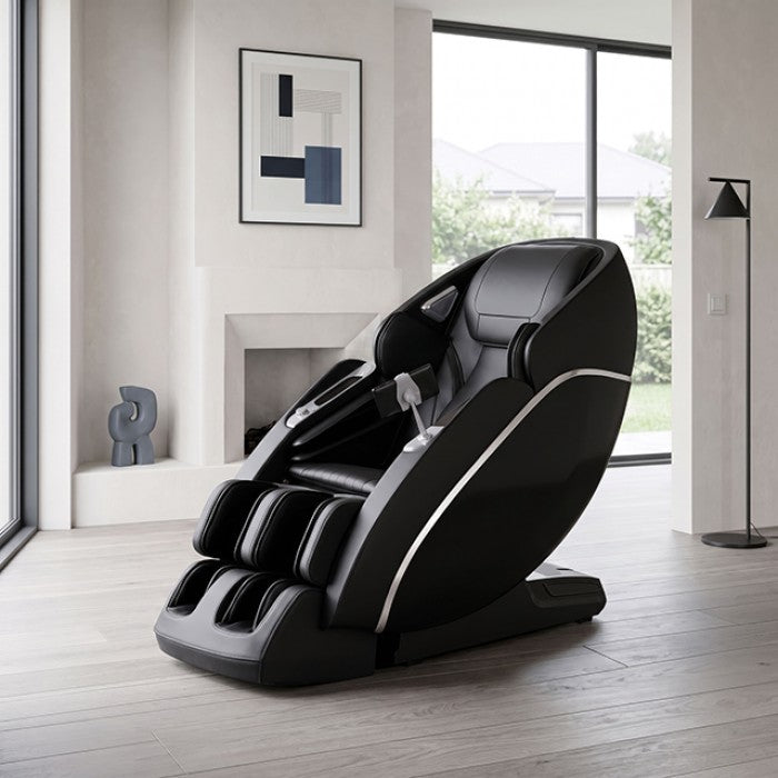 Pacifora Black Massage Chair by Furniture of America at Eve Furniture