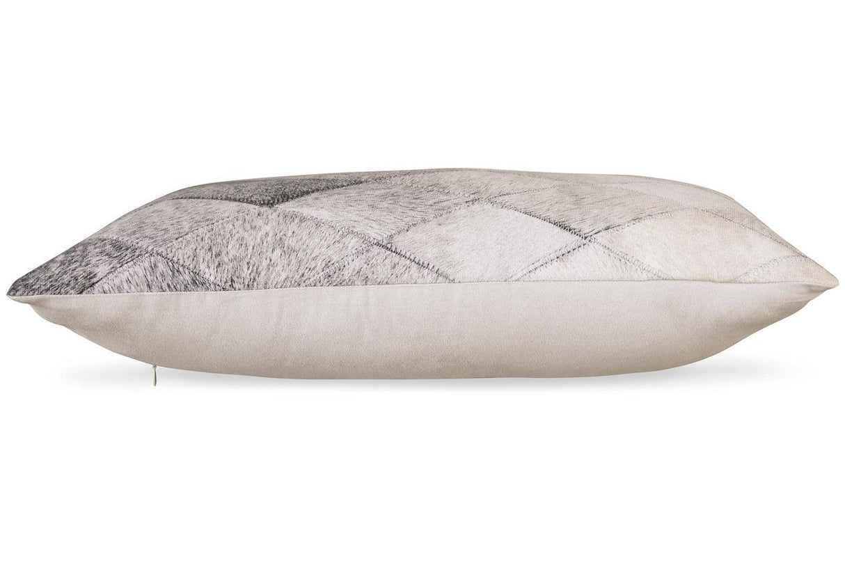 Pacrich Gray/Brown Pillow by Ashley at Eve Furniture