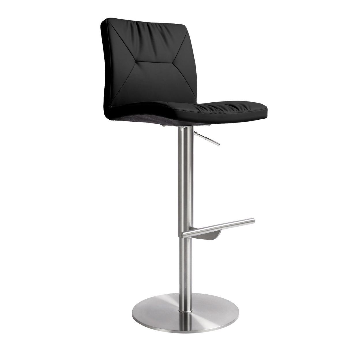 Paddy Performance Vegan Leather Adjustable Stool by TOV Furniture at Eve Furniture