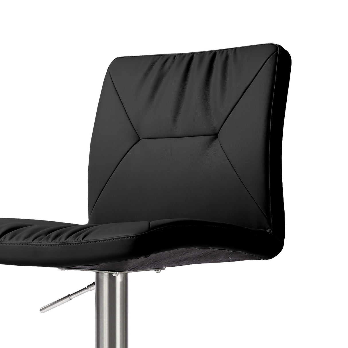 Paddy Performance Vegan Leather Adjustable Stool by TOV Furniture at Eve Furniture