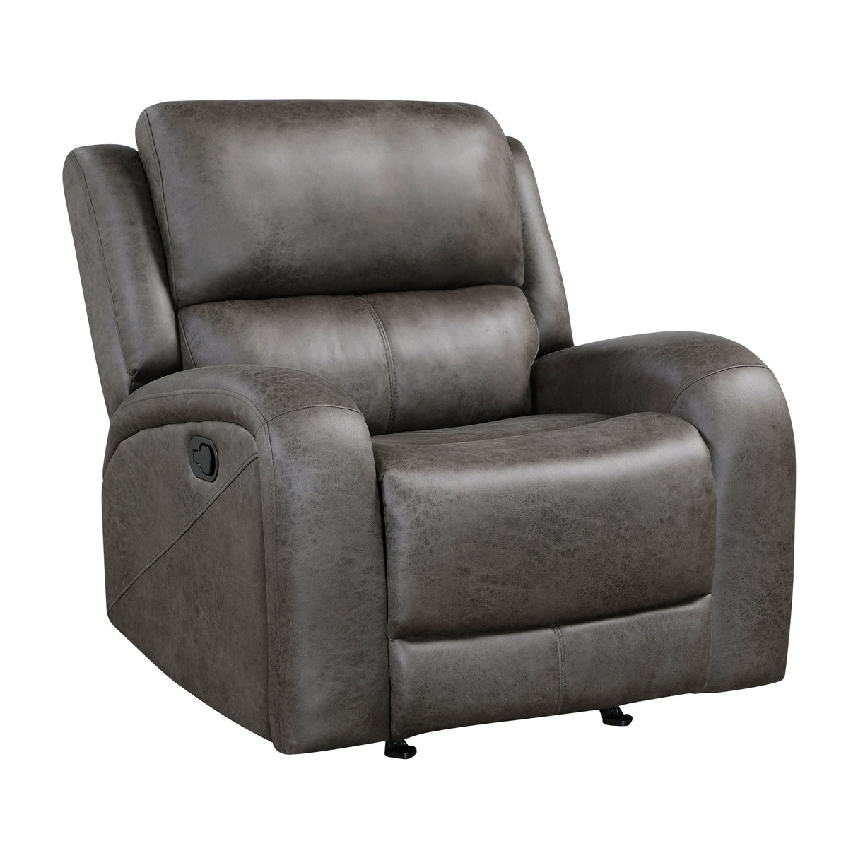 Pagosa Gray Double Reclining Living Room Set by Homelegance at Eve Furniture