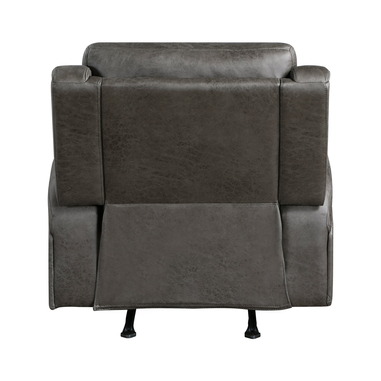 Pagosa Gray Rocker Reclining Chair by Homelegance at Eve Furniture
