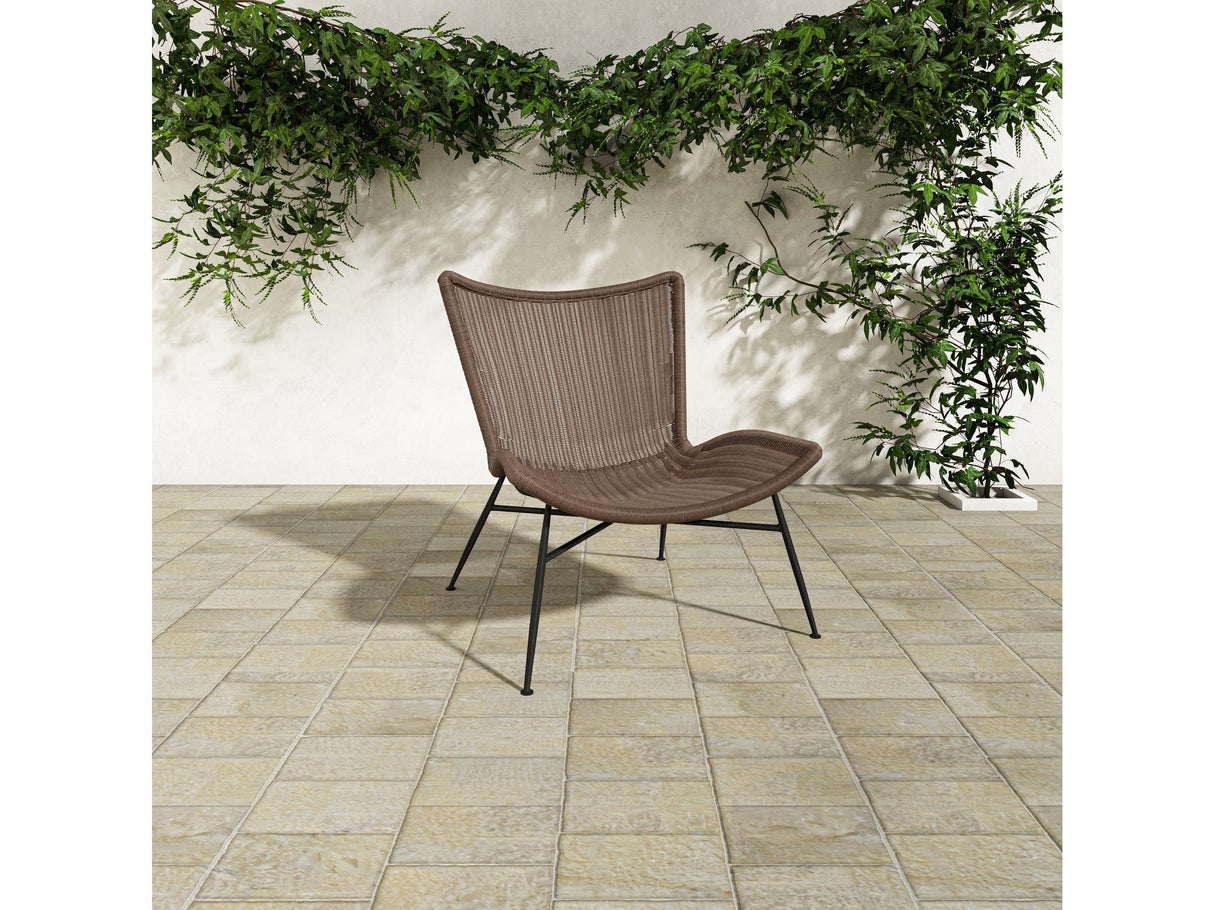 Paige Brown Outdoor Accent Chair by Moe's Home at Eve Furniture