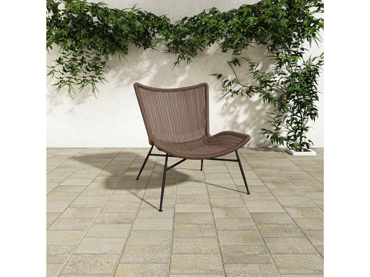 Paige Brown Outdoor Accent Chair