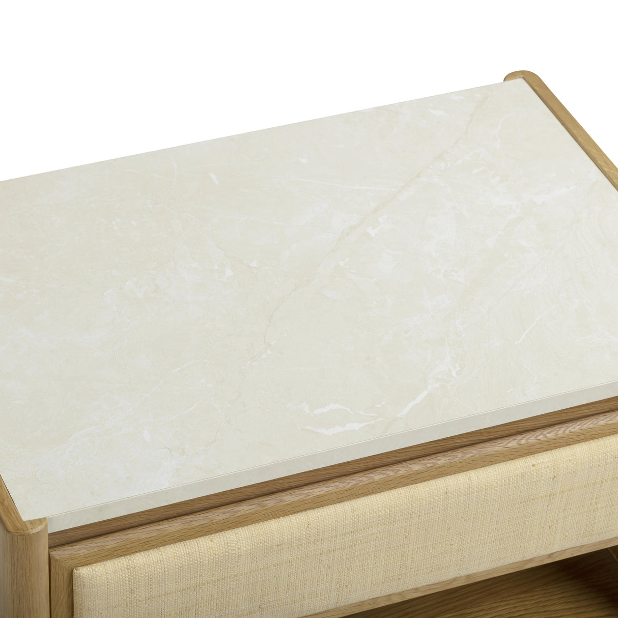 Paige Natural Oak 2-Drawer Nightstand by TOV Furniture at Eve Furniture