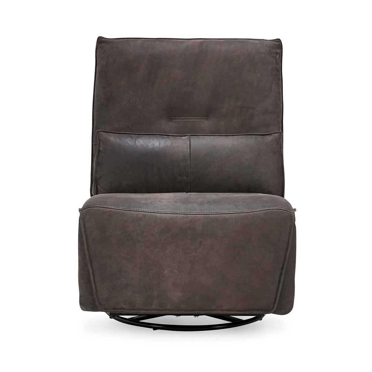Paige Swivel Power Recliner - Rustic Brown by Classic Home at Eve Furniture