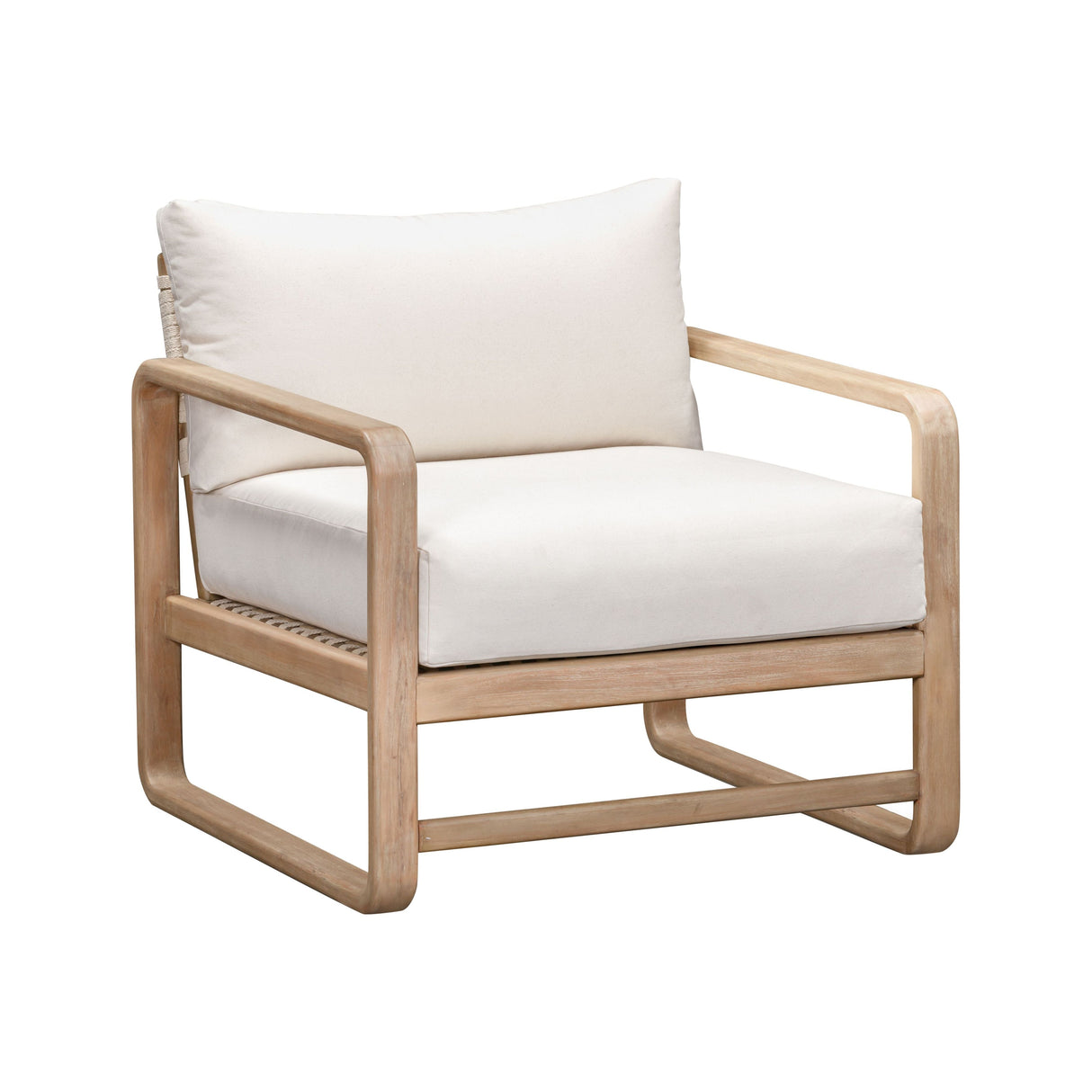 Palata Cream Outdoor Accent Chair by TOV Furniture at Eve Furniture