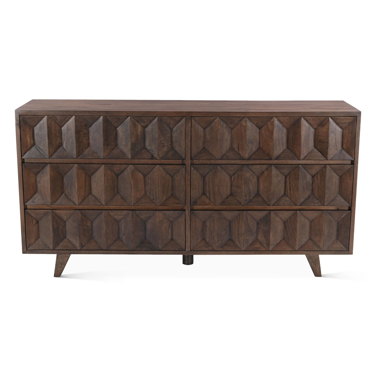 Palermo 70" Dresser in Royal Brown by Home Trends & Design at Eve Furniture