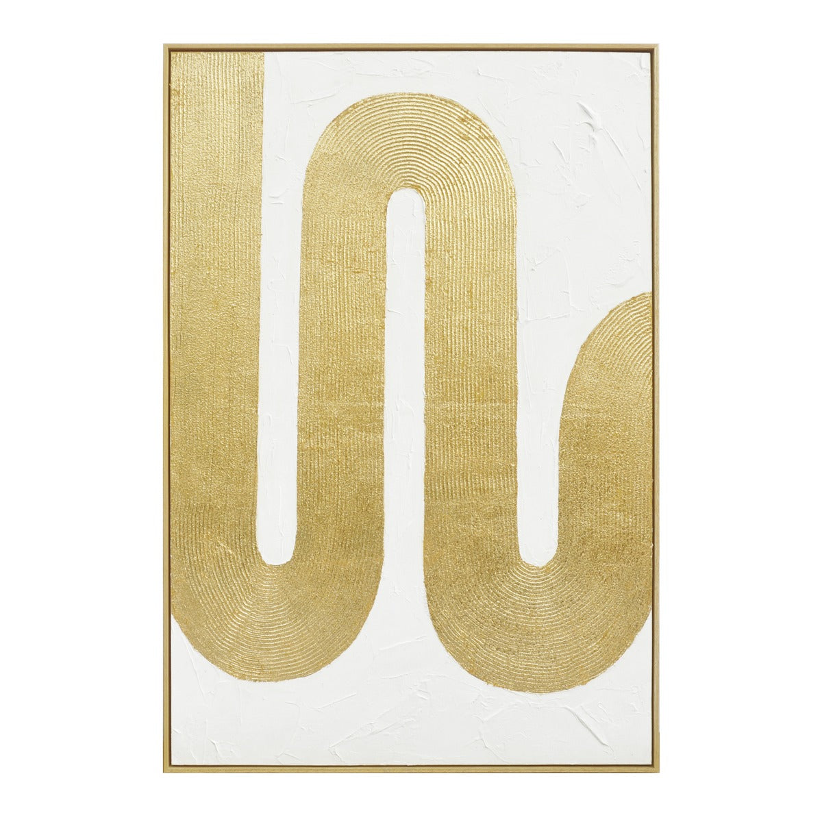 Palette Bold Bands Hand Painted Framed Triptych by Home Trends & Design at Eve Furniture