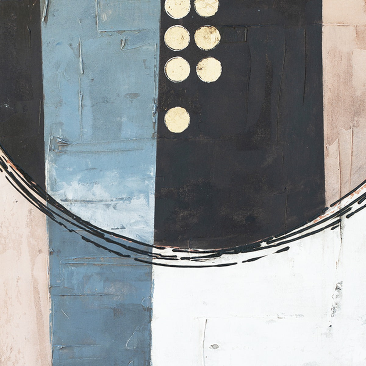 Palette Cityscape Abstractions Hand Painted Framed Diptych by Home Trends & Design at Eve Furniture