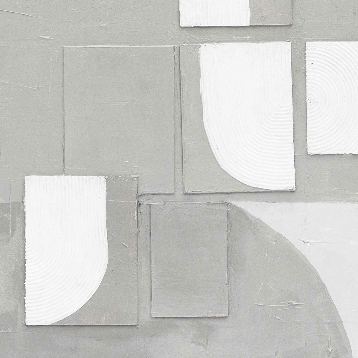 Palette Cutout Collage Hand Painted Framed Diptych by Home Trends & Design at Eve Furniture