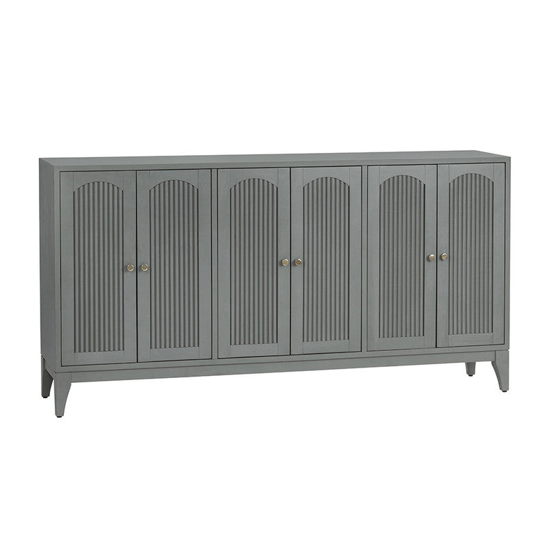 Palisade Green Six-Door Sideboard by Crestview at Eve Furniture