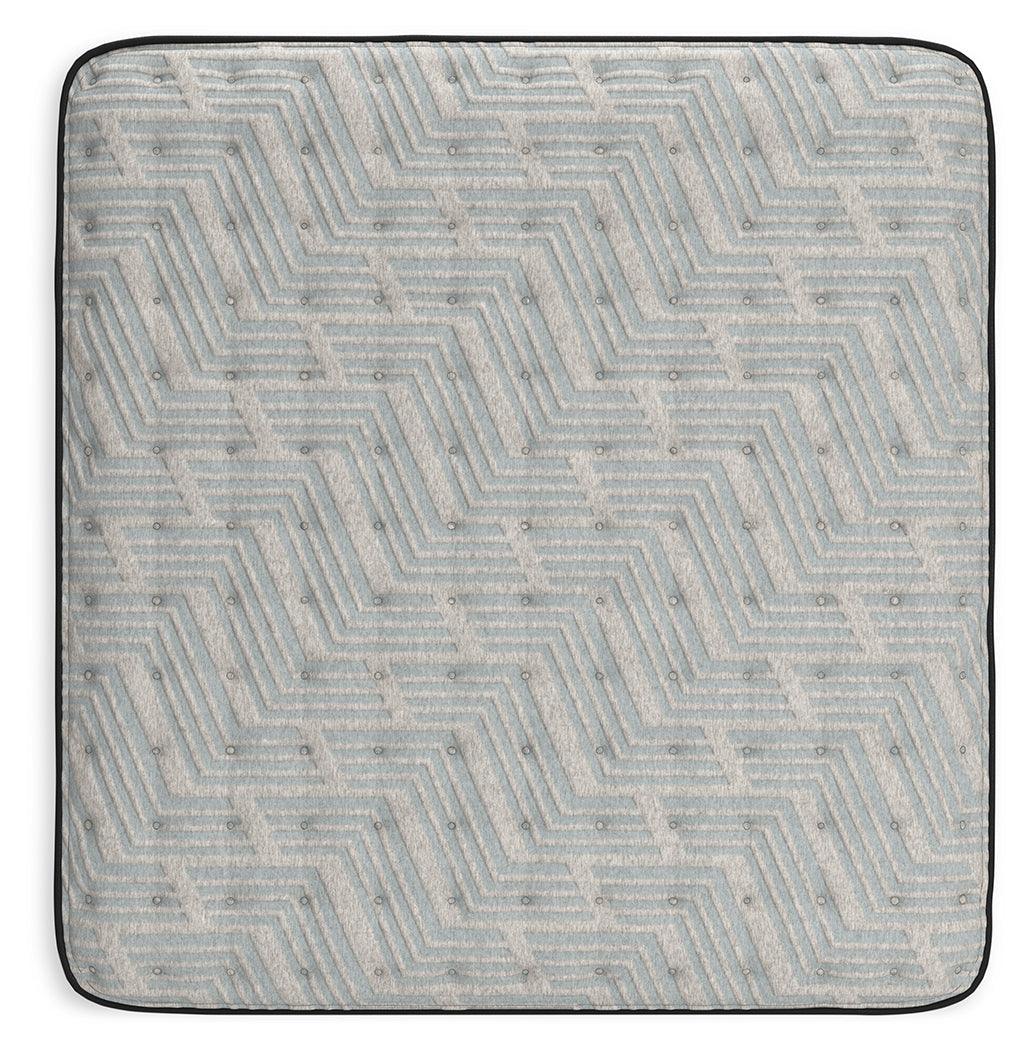 Palisades ET Gray/Blue King Mattress by Ashley at Eve Furniture