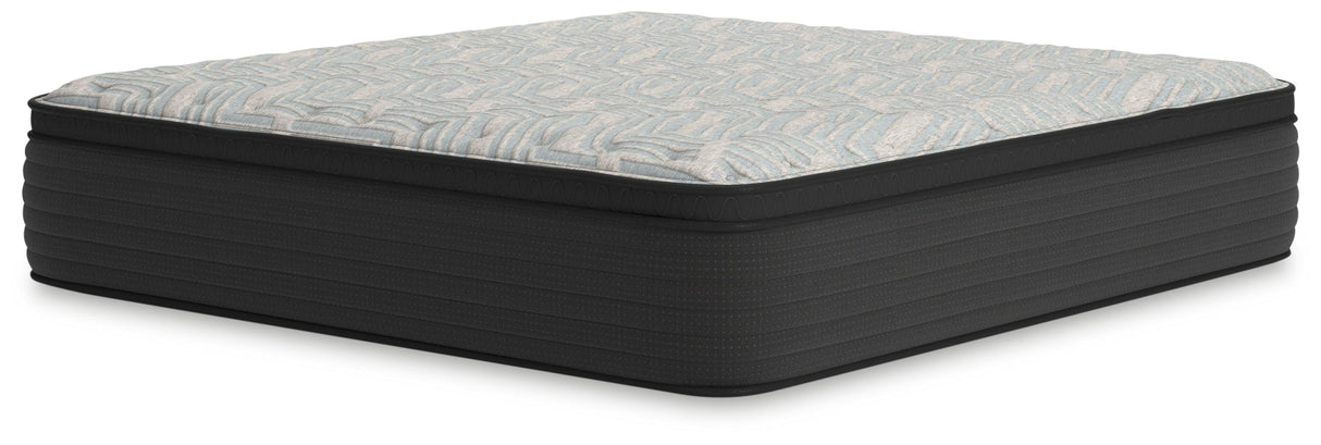 Palisades ET Gray/Blue King Mattress by Ashley at Eve Furniture