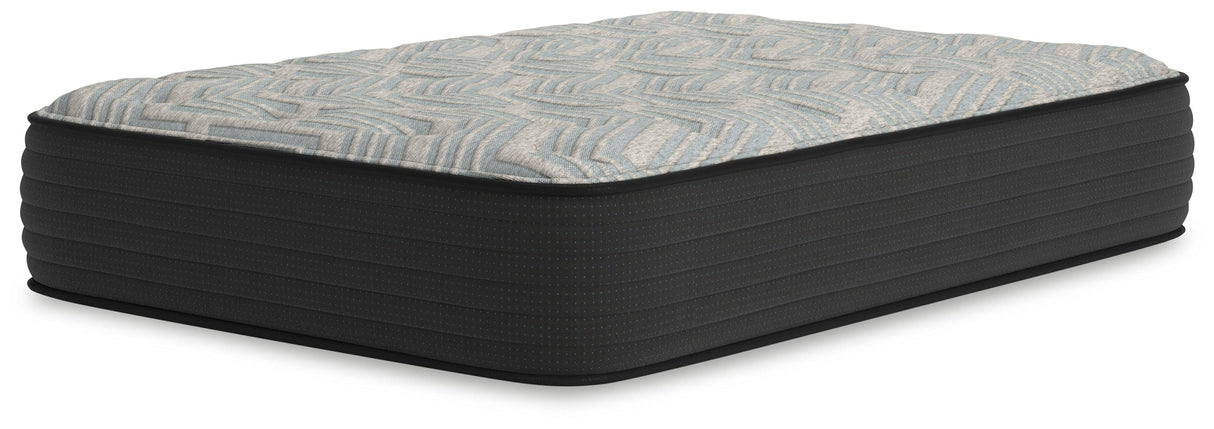 Palisades Firm Gray/Blue Full Mattress by Ashley at Eve Furniture