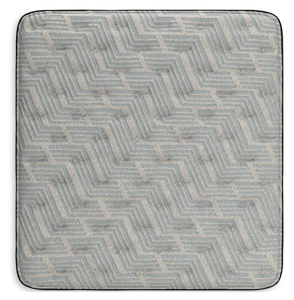 Palisades Firm Gray/Blue King Mattress by Ashley at Eve Furniture