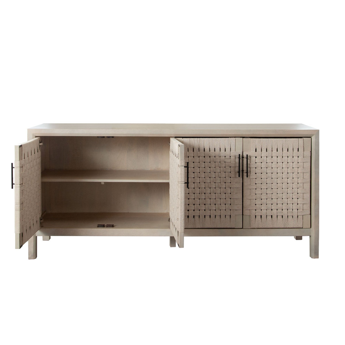 Palm Light Natural Wood Sideboard by Diamond Sofa at Eve Furniture