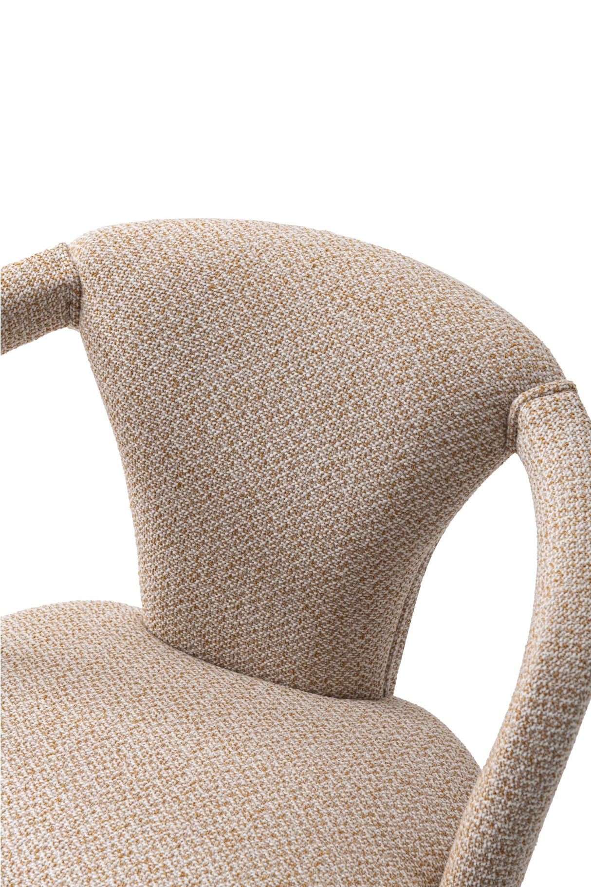 Palmer Dining Armchair in Gold Dust by Manhattan Comfort at Eve Furniture