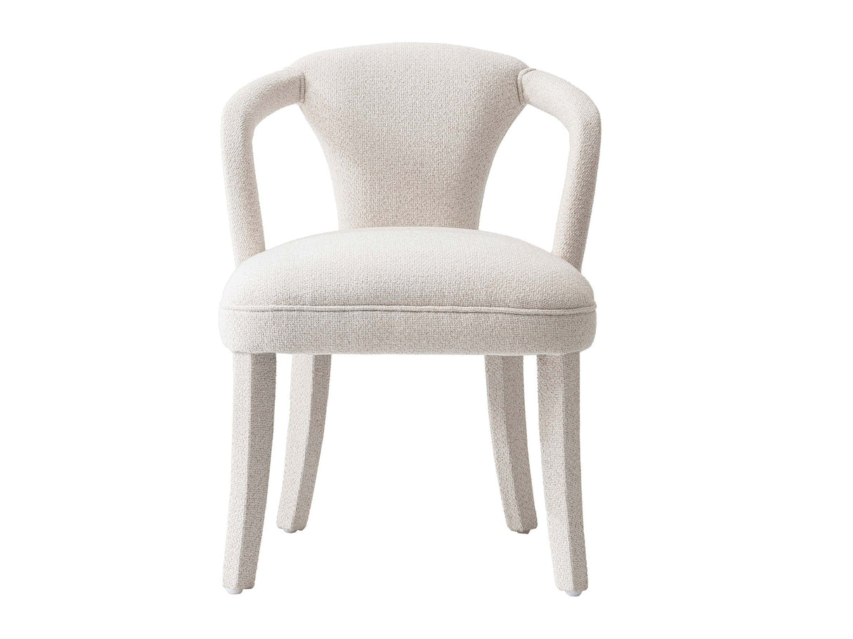 Palmer Dining Armchair in Ivory by Manhattan Comfort at Eve Furniture