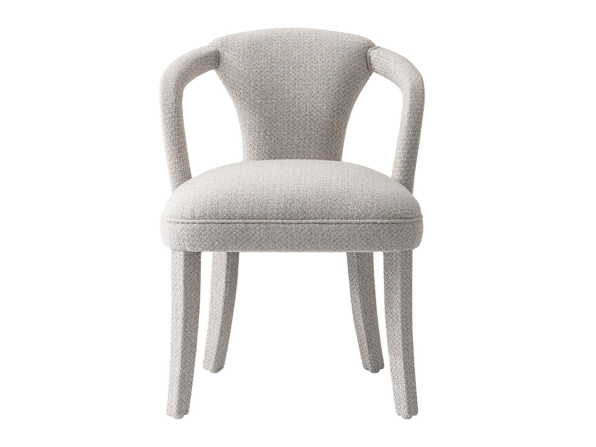 Palmer Dining Armchair in Silver Lining by Manhattan Comfort at Eve Furniture