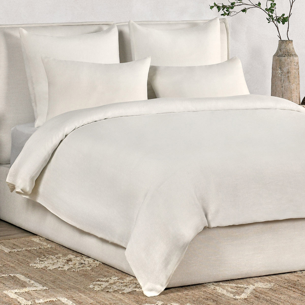 Paloma Ivory Hemp Duvet Collection by Classic Home at Eve Furniture