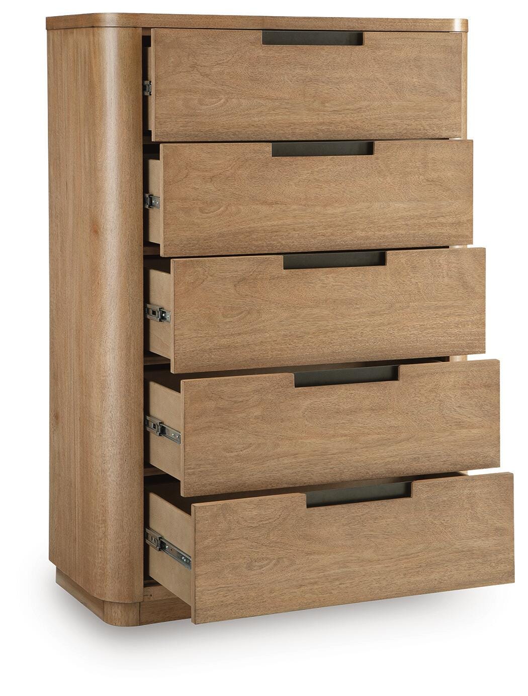 Pamaria Light Brown Chest of Drawers by Ashley at Eve Furniture