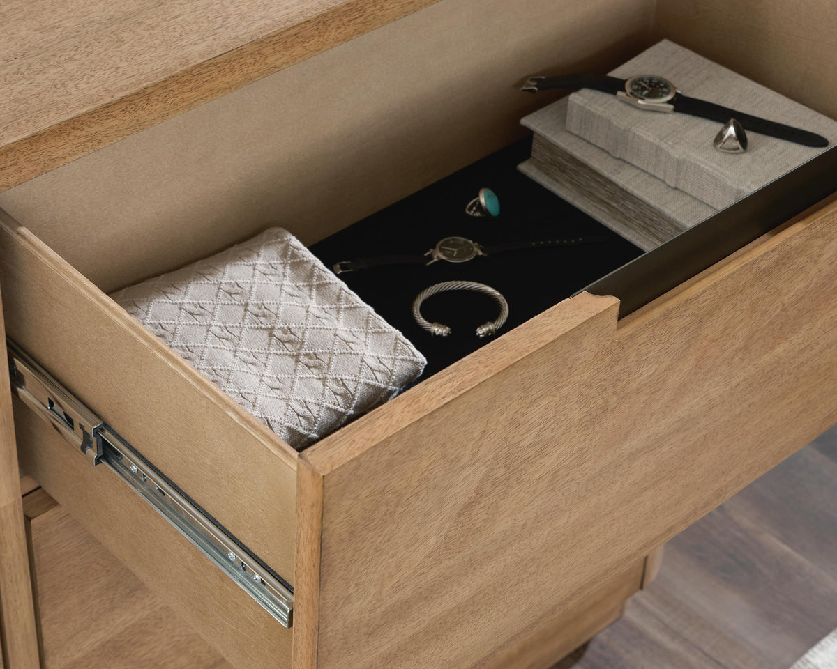 Pamaria Light Brown Chest of Drawers by Ashley at Eve Furniture