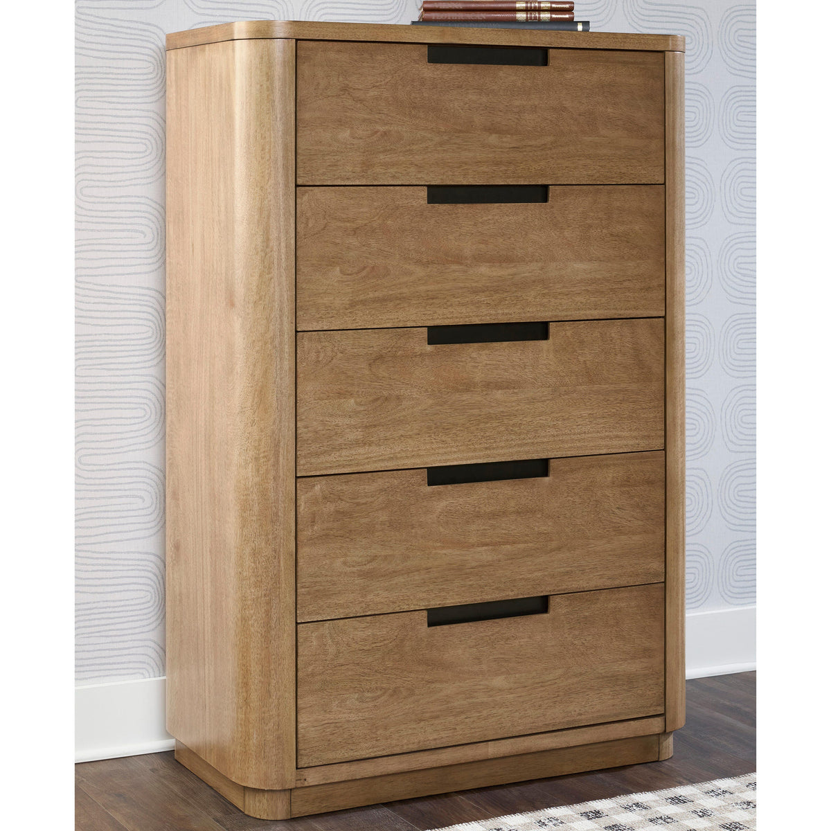 Pamaria Light Brown Chest of Drawers by Ashley at Eve Furniture