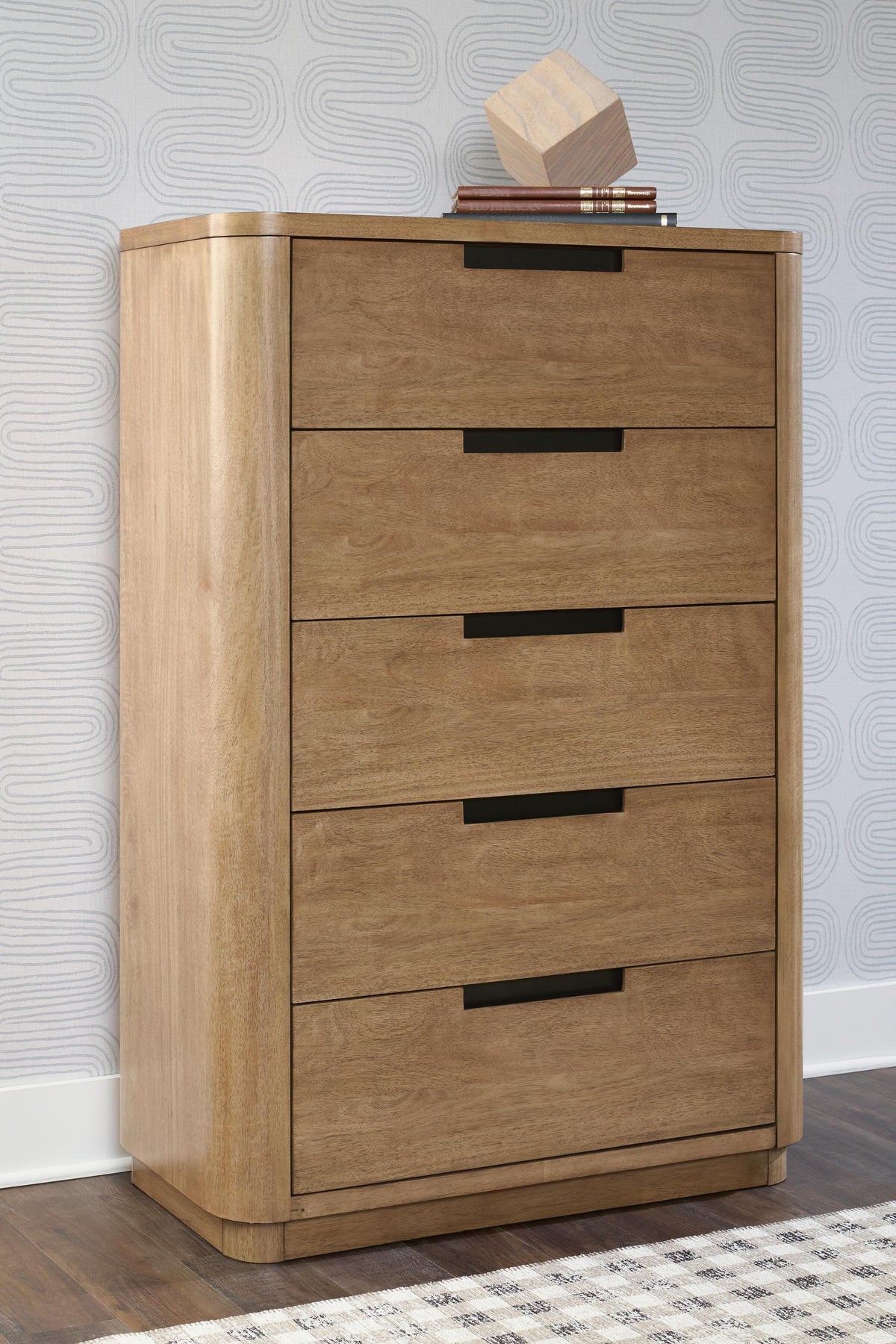 Pamaria Light Brown Chest of Drawers by Ashley at Eve Furniture