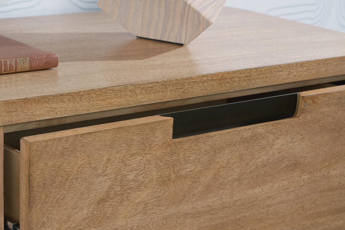Pamaria Light Brown Nightstand by Ashley at Eve Furniture