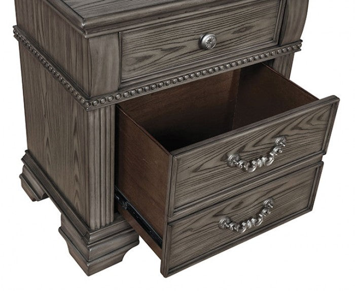 Pamphilos Gray 5-Piece Queen Bedroom Set by Furniture of America at Eve Furniture