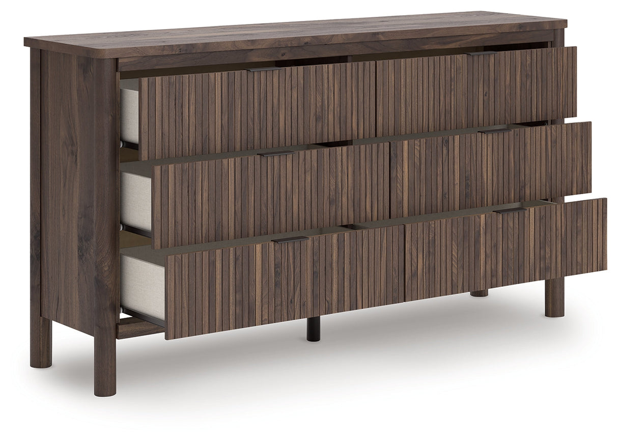 Pamytta Brown Dresser by Ashley at Eve Furniture