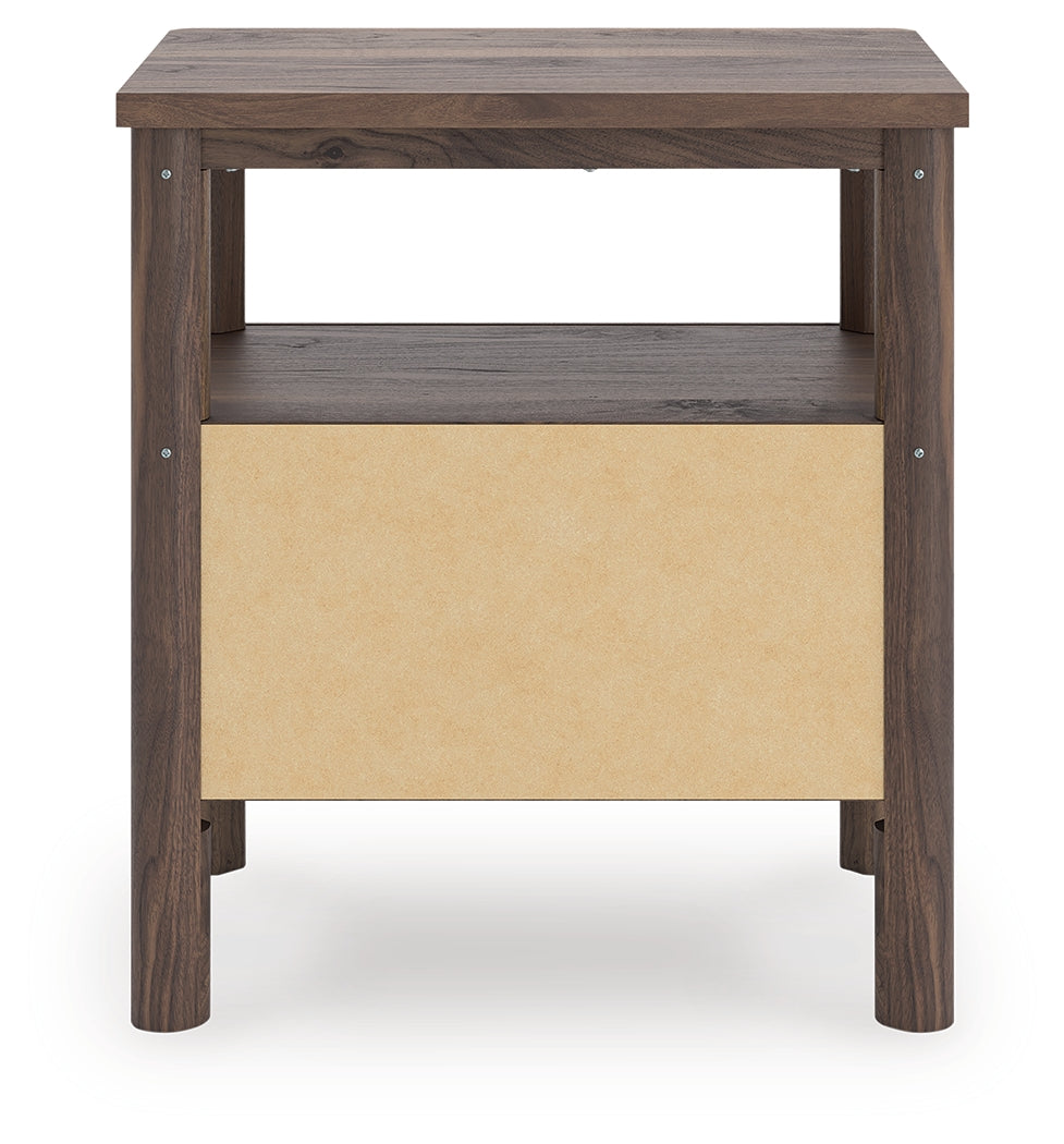 Pamytta Brown Nightstand by Ashley at Eve Furniture