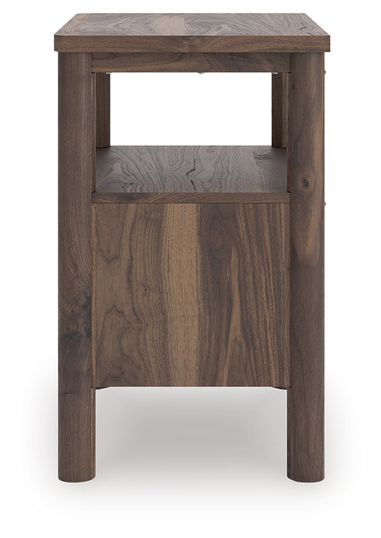 Pamytta Brown Nightstand by Ashley at Eve Furniture