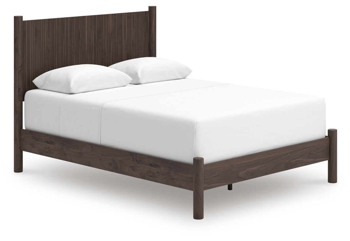Pamytta Brown Panel Bedroom Setv by Ashley at Eve Furniture