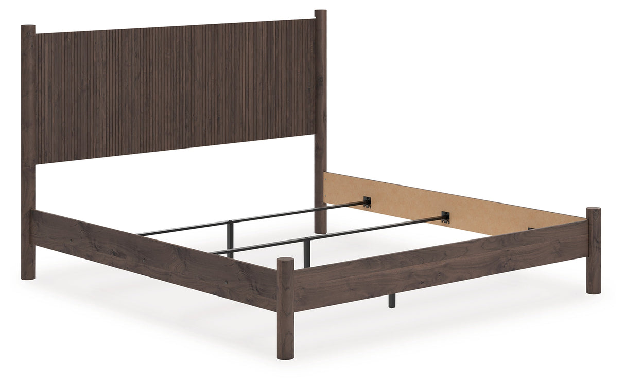 Pamytta Brown Panel Bedroom Setv by Ashley at Eve Furniture