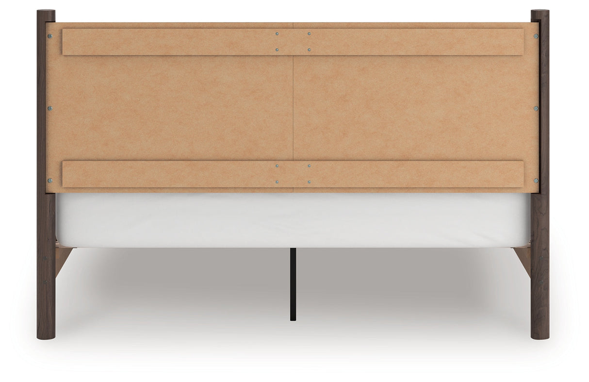 Pamytta Brown Panel Platform Bedroom Set by Ashley at Eve Furniture