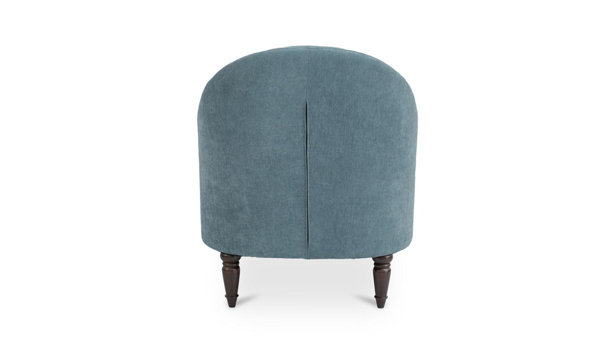 Pandora Accent Chair Light Blue by Moe's Home at Eve Furniture